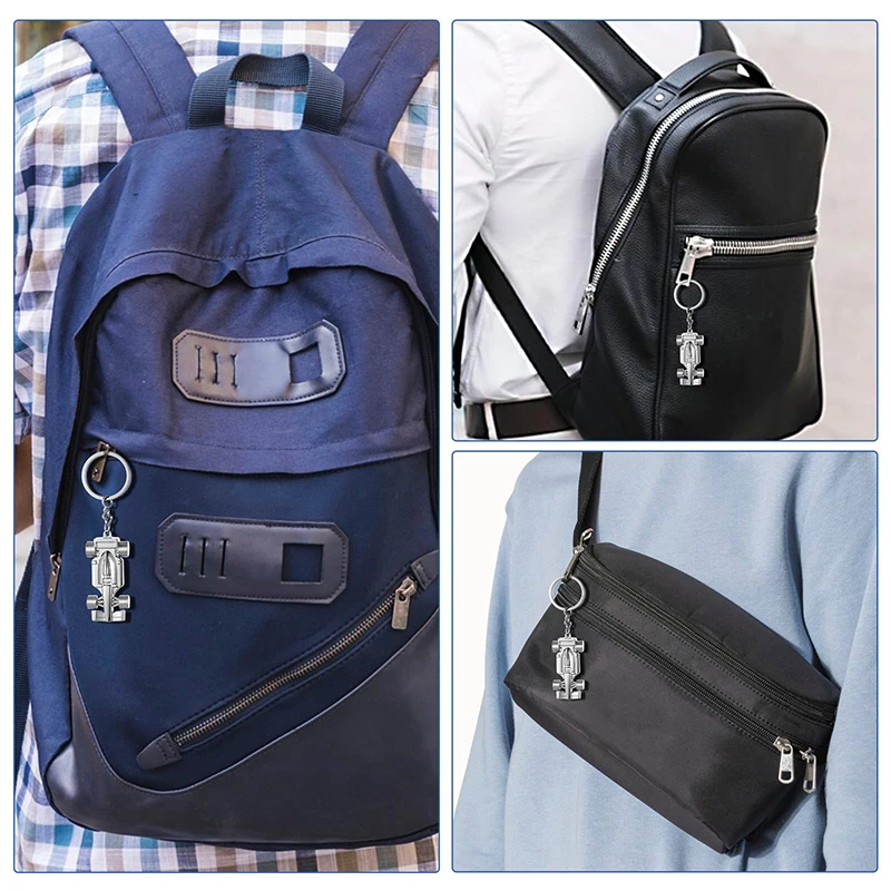 50 шт. модель гоночного автомобиля f1 брелок для ключа металлическая ключей