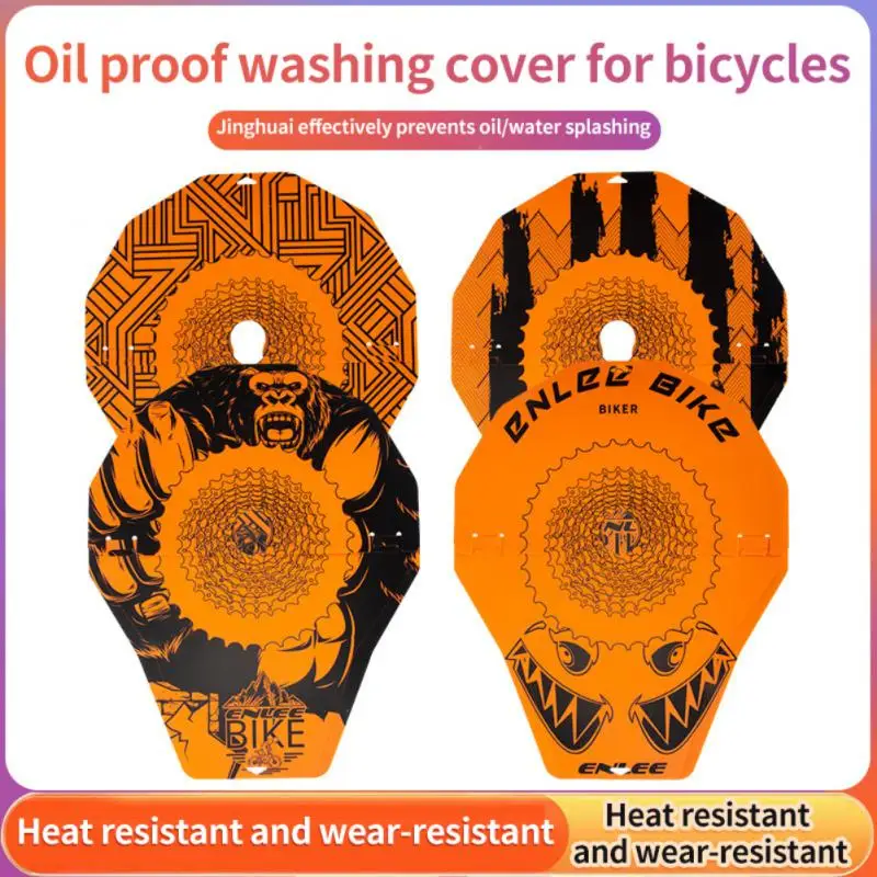 

Various Patterns Bicycle Washing Color Printing Protective Cover Light Washing Cover Anti Pollution Cover Bicycle Cleaning