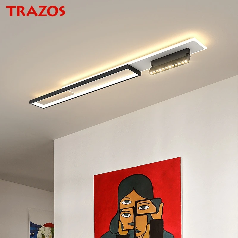 

LED Aisle Lights Modern Home Ceiling Lights Aisle Foyer Corridor Entrance Cloakroom Lighting With Spotlight Design Ceiling Lamps