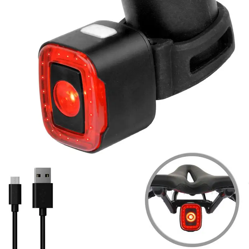 Задний велосипедный фонарь светодиодный для ночной езды 70 лм задний