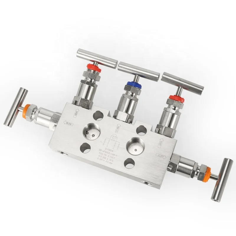 

Instrument Industrial 5 Valve Manifold for Pressure Transmittes Manufacture and Supplier Stainless Steel 5 Way Manifold Valve