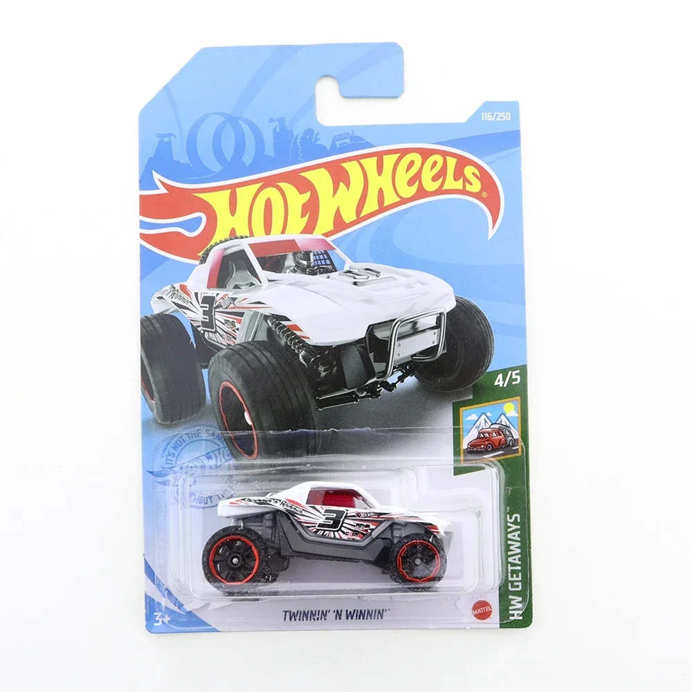 2021-116 2022-02 Hot Wheels TWINNIN N WINNIN Мини-купе из сплава 1/64 Металлическая литая под давлением