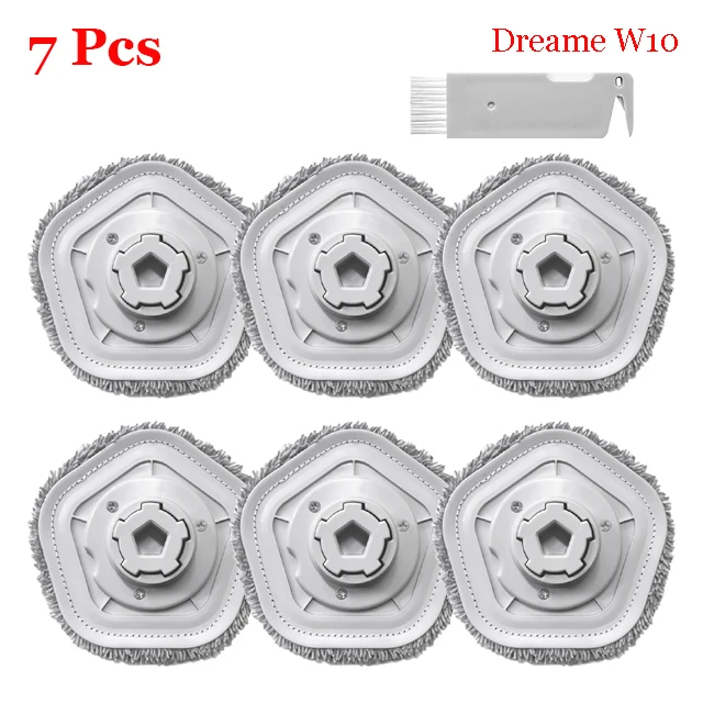 

Самоочищающийся робот-пылесос и Швабра XiaoMi Dreame Bot W10, основная/боковая щетка, фильтр НЕРА, насадка для швабры, запчасти для пылесоса