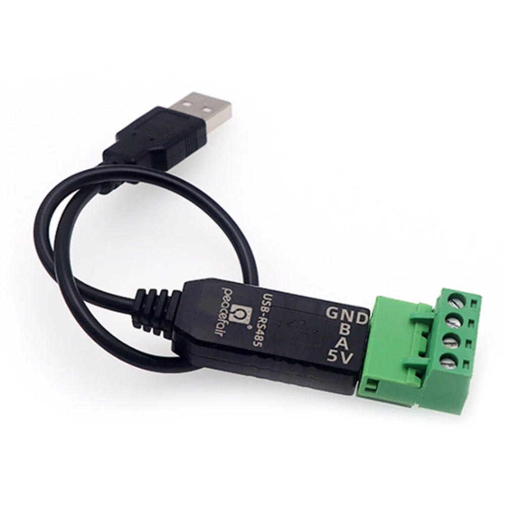 

Peacefair RS485 to USB 485 Converter Adapter Support for Win7 XP WIN98 WIN2000 WINXP WIN7 WIN10 VISTA