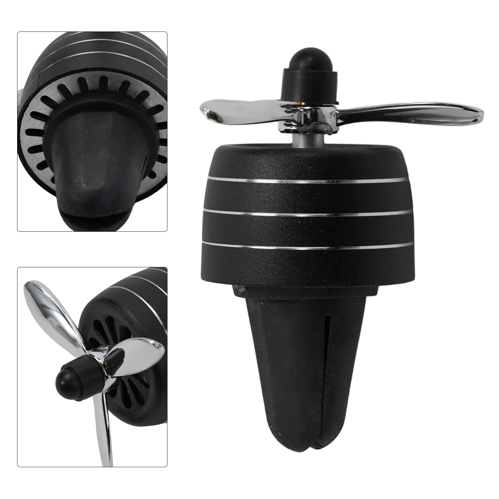 

Car Air Freshener Fragrance Diffuser Vent Perfume Clip Aroma Flavoring Outlet Fan Shape Clip Universal Interior Accessories
