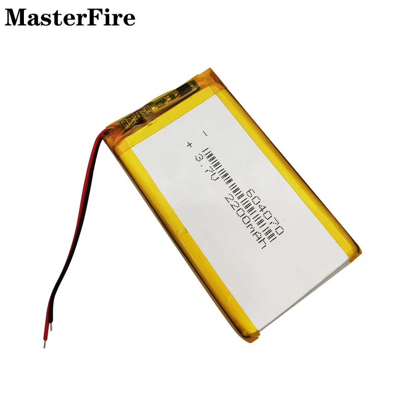 

604070 3.7V 2200mah Rechargeable Lithium Polymer Battery Cell for Power Bank Camera Mobile Phone Laptop E-book Tablet PC MID PDA