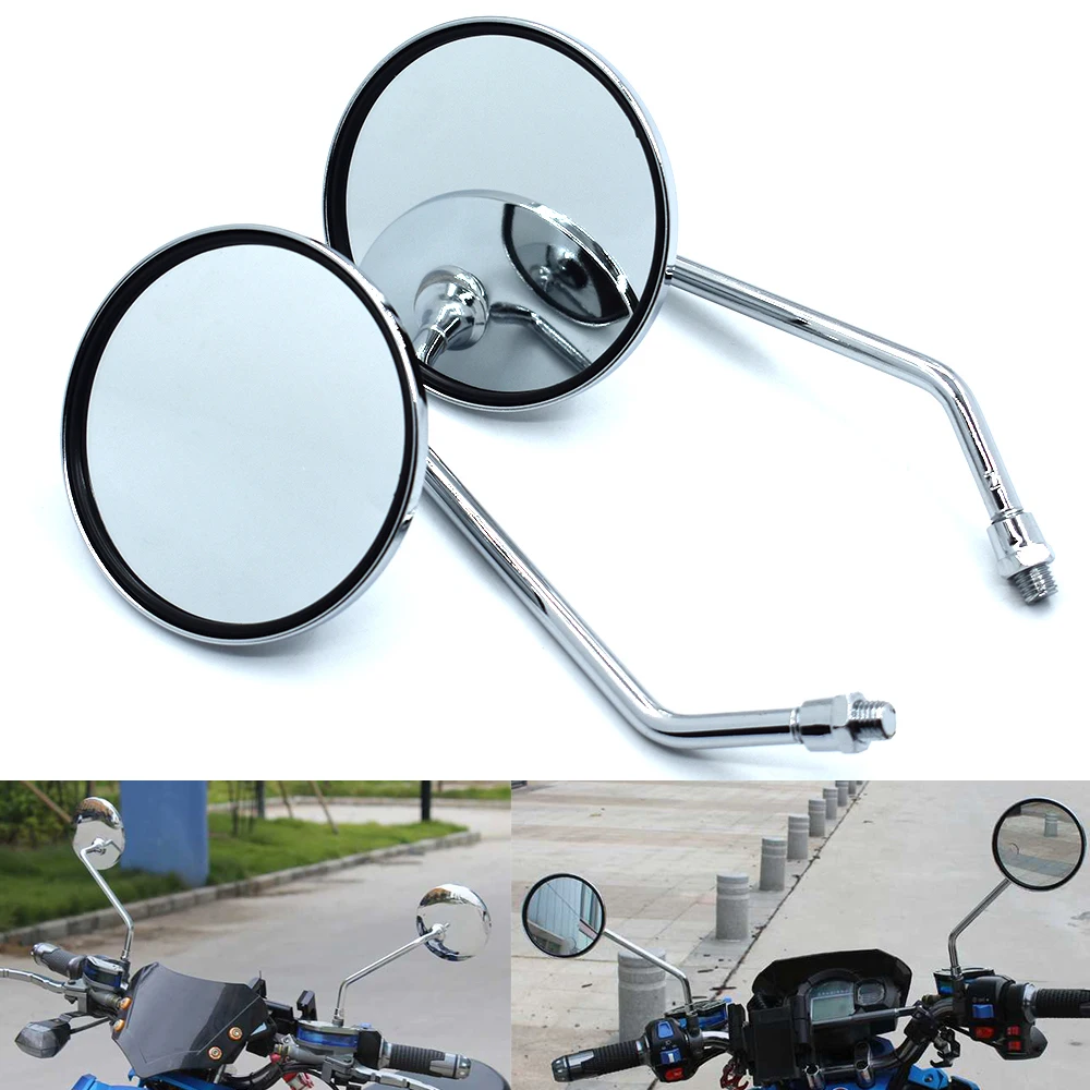 

Зеркало заднего вида для мотоцикла, универсальное зеркало 10 мм для BMW F800GS, F800R, F800GT, F800ST, F800S, F700GS, F650GS