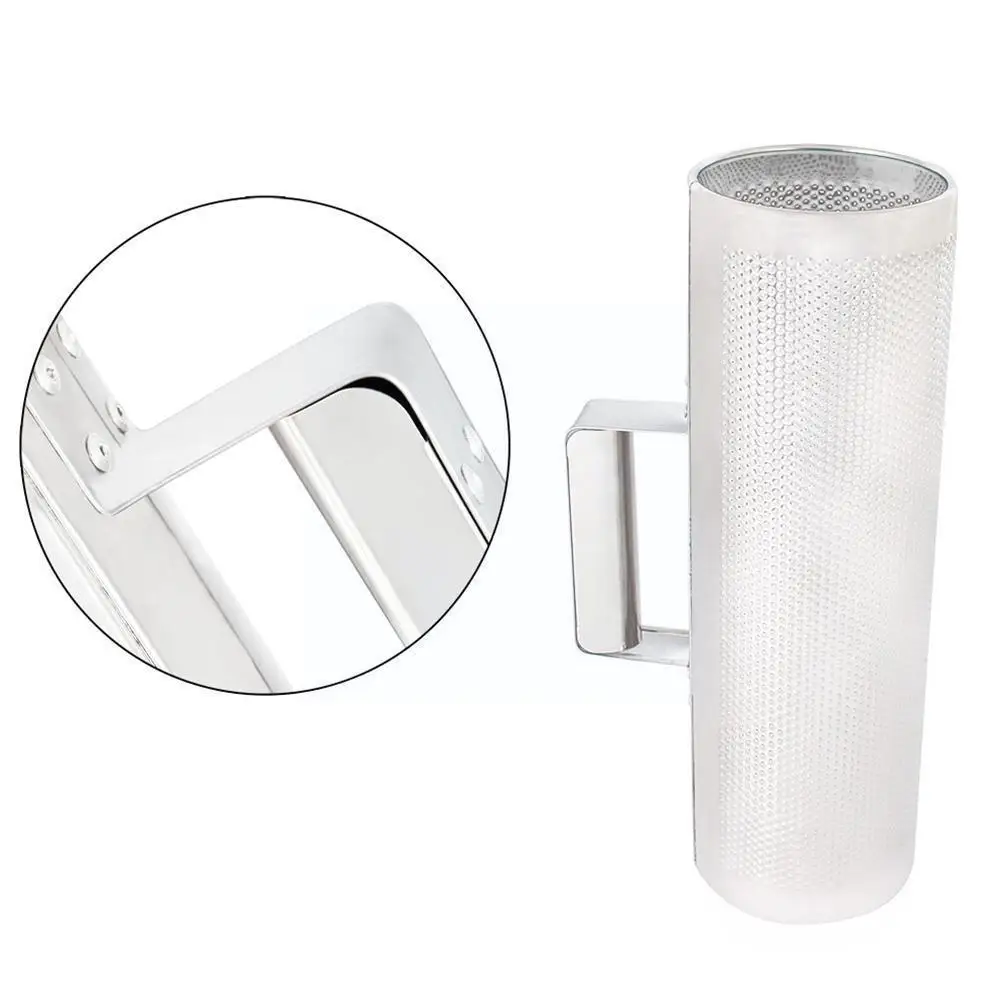 

Professional Steel Guiro With Scraper Latin Merengue Musical Percussion Professional Instrument Accompaniment Z0g4