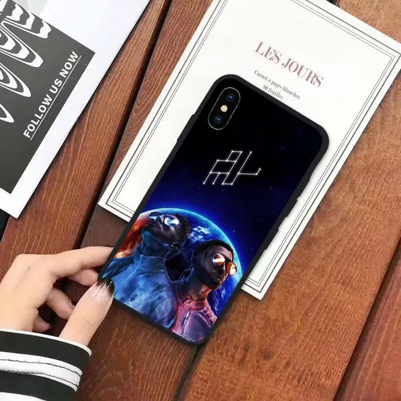 Чехол для телефона PNL QLF rapper singer iPhone 13 11 12 pro XS MAX 8 7 6 6S Plus X SE 2020 XR мягкий черный