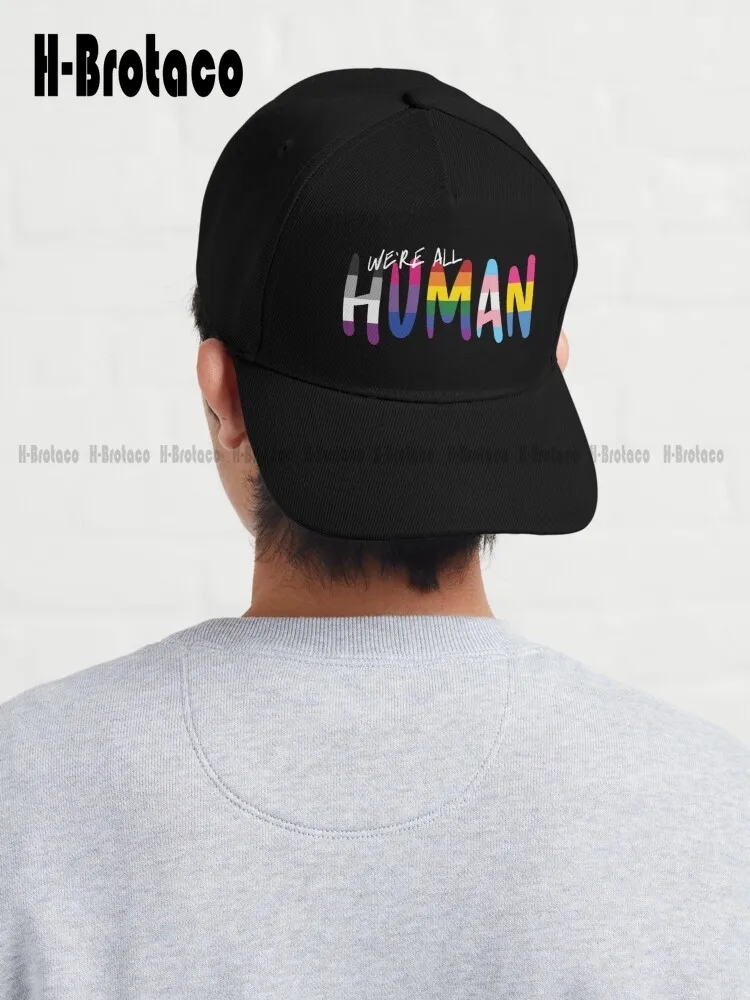 

Human_Handwritten Various Flags Lgbt Lgbtq Lgbtqia Queer Gay Homosexual Baseball Cap For Men Adjustable Custom Gift Harajuku