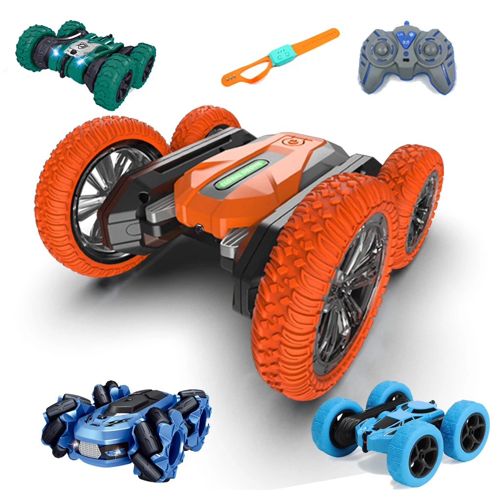 

Remote Control Car Double-side Roll 3D Flip RC Cars Drift-Buggy Crawler Battery Operated RC Stunt Machine Radio Controlled Toys
