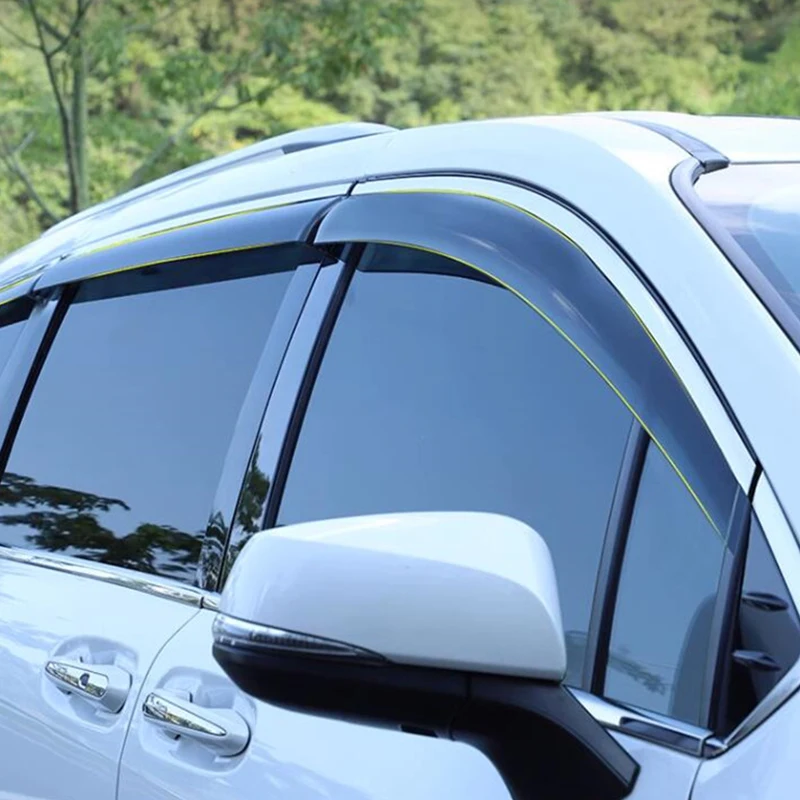 6 шт. козырек для автомобильного окна Toyota Sienna защита от солнца дождя комплект