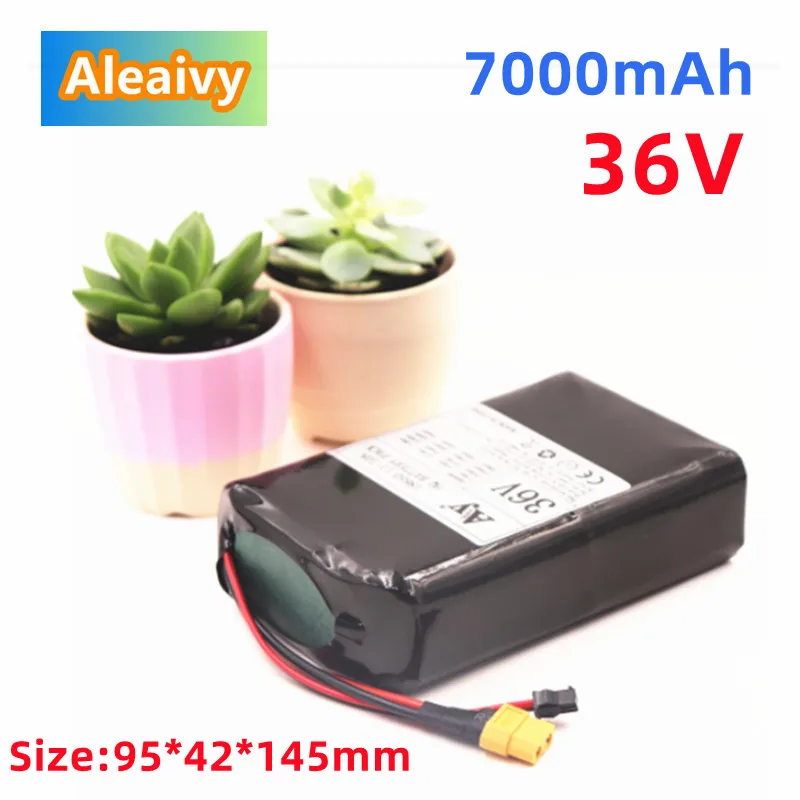 

Аккумулятор 36 В 10S2P 7Ah 18650, перезаряжаемый аккумулятор 250 Вт, аккумулятор высокой мощности 42 в 7000 мАч для электровелосипеда, 15 А BMS