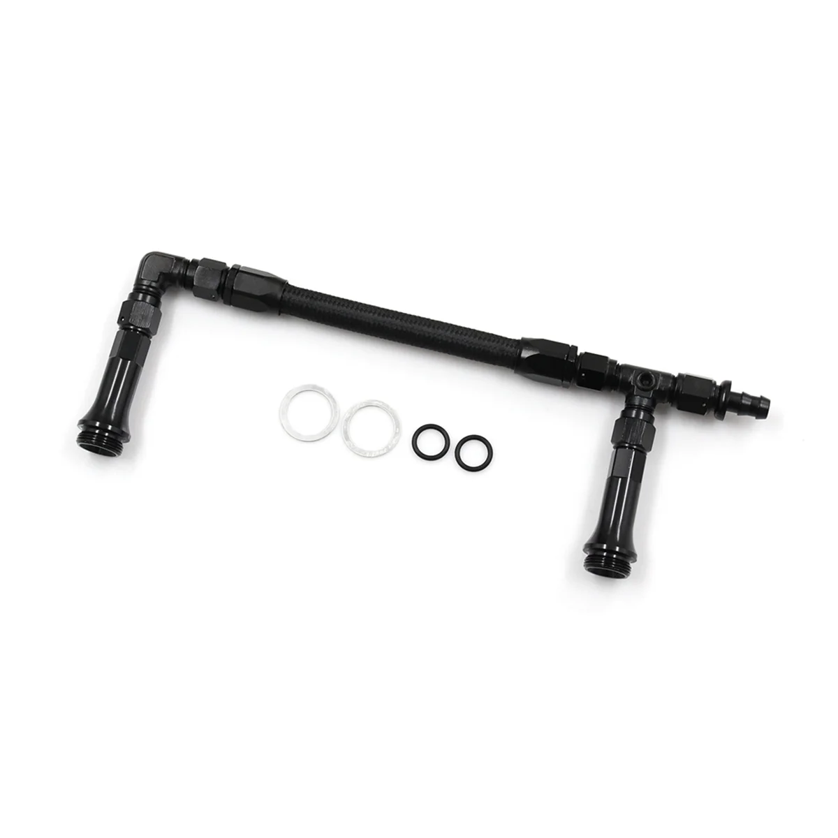 AN6 плетеный нейлоновый топливный провод с двойной подачей насос без часов для