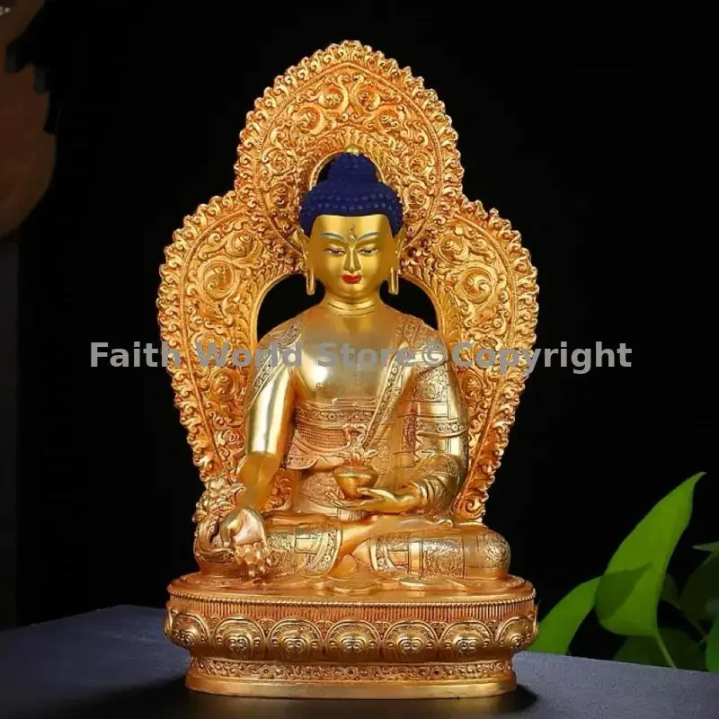 Фото Хорошая бутиковая статуя Будды Jambhala Tare Bodhisattva Manjusri Shakyamuni Phra Kring Vajrasattva Longevity Будда с подсветкой №4