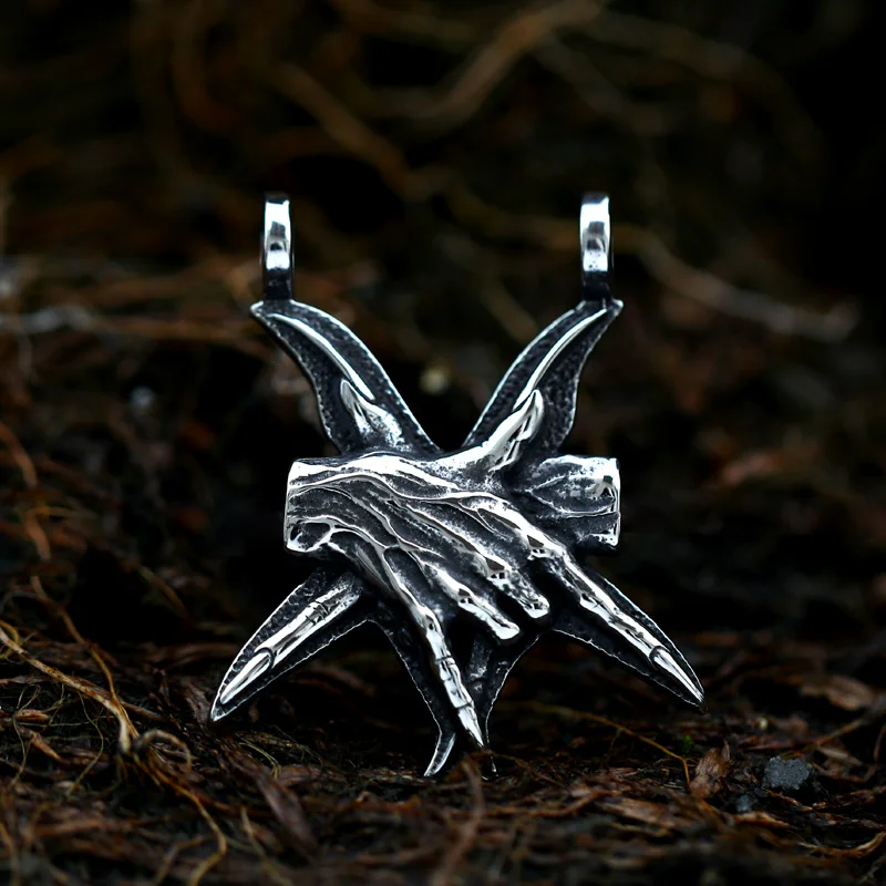 Мужская подвеска в стиле хип-хоп от Beier кулон виде лапы сглаза украшение для рук