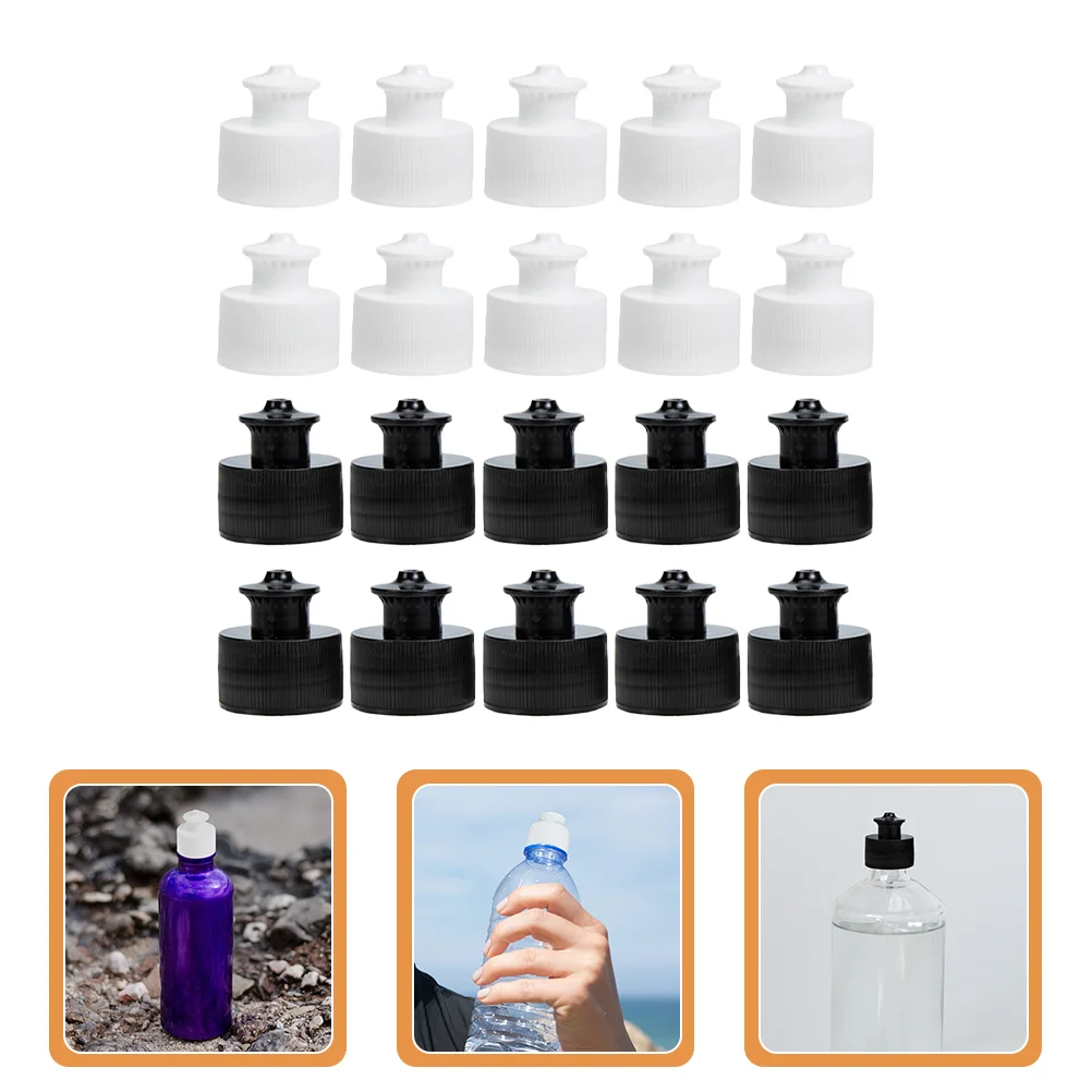 

40 Pcs Sports Bottle Cap Plastic Pitcher Lid Sealing Accessory Professional Lids Kettle Portable Water Caps Replaceable Supply