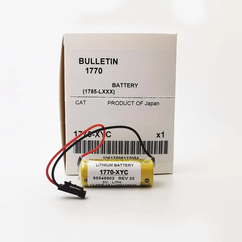 

Аккумулятор контроллера PLC 1pce 1770-XYC 3V с свинцовым штепселем
