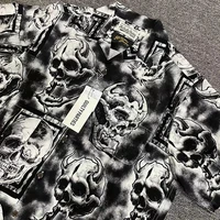 wacko maria hawaiian shirt men women 11 oversize streetwear skull print wacko maria shirt