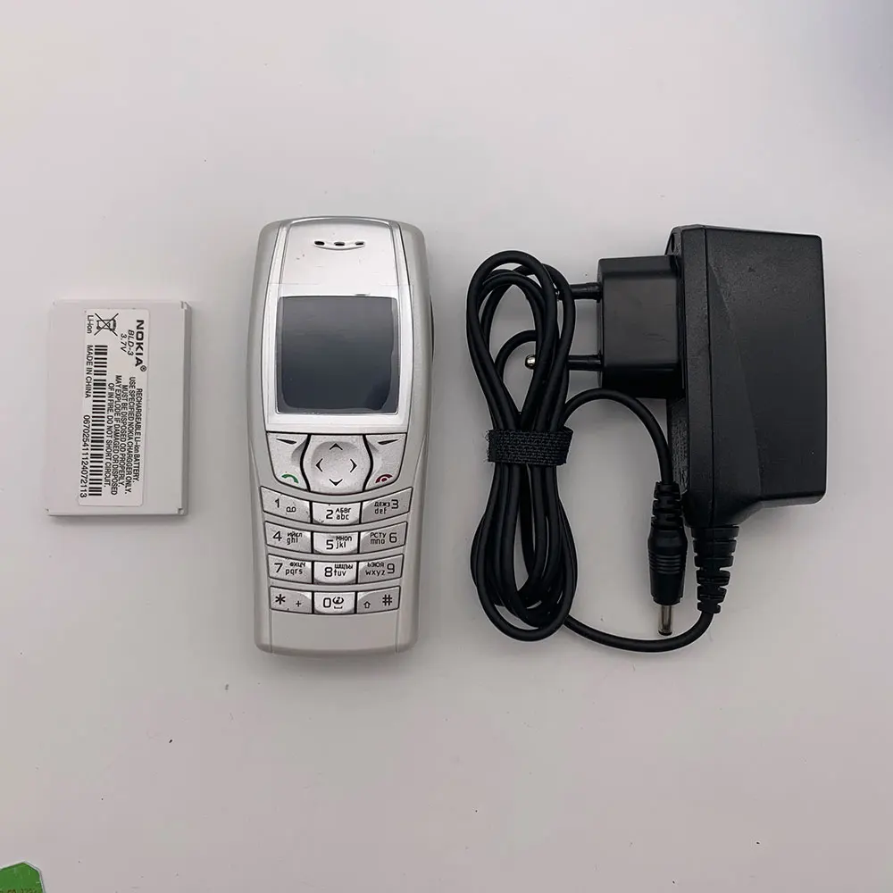 Разблокированный восстановленный оригинальный мобильный телефон 6610 с экраном 1,5 дюйма, 2G, одна SIM-карта, русская, арабская, ивритская клавиатура, произведено в Финляндии (art.: 3920d8303720e) - 3920d8303720e