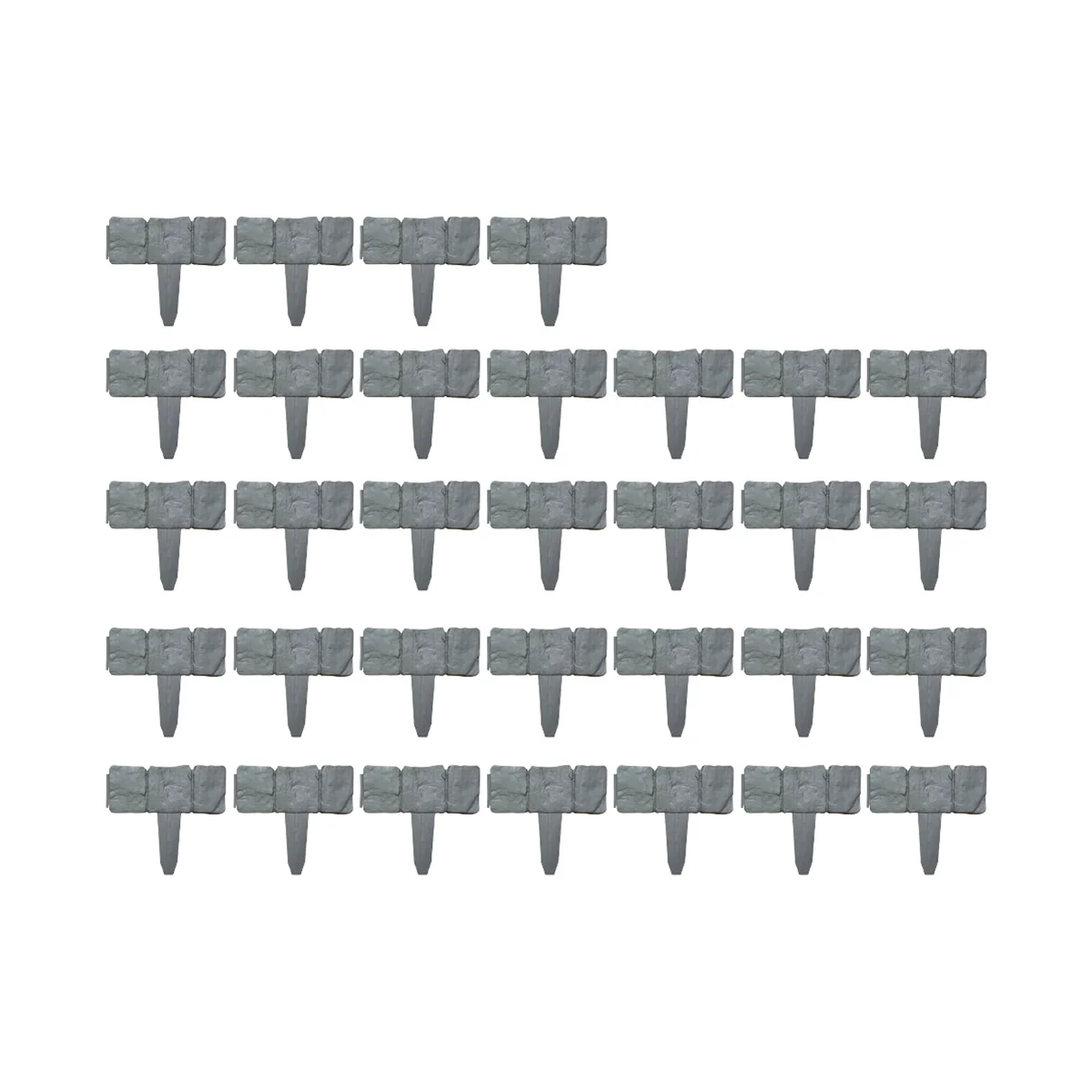 

Пластиковый Полипропиленовый забор для сада, 32 шт.