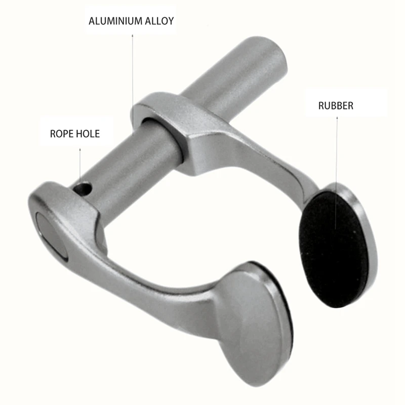 

Aviation Aluminum Free Diving Nose Clip Comfortable Diving Surfing Swim Nose Clips Non-Slip Silicone Pad At Both,Silver