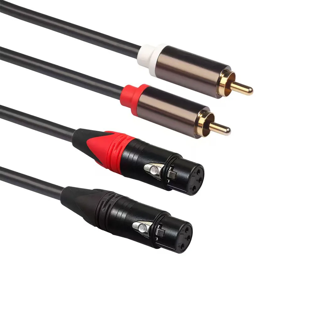 Продукт Двойной вращающийся двойной RCA усилитель Canon XLR1 5 м Микшерная консоль
