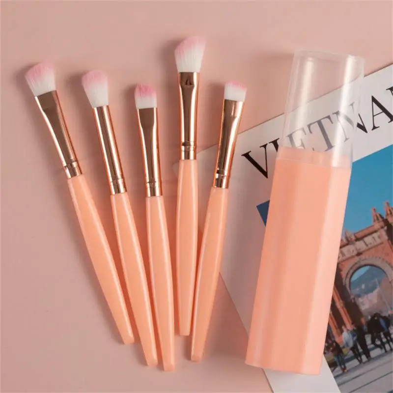 5 шт. Профессиональные кисти для макияжа с кисточкой | Кисти