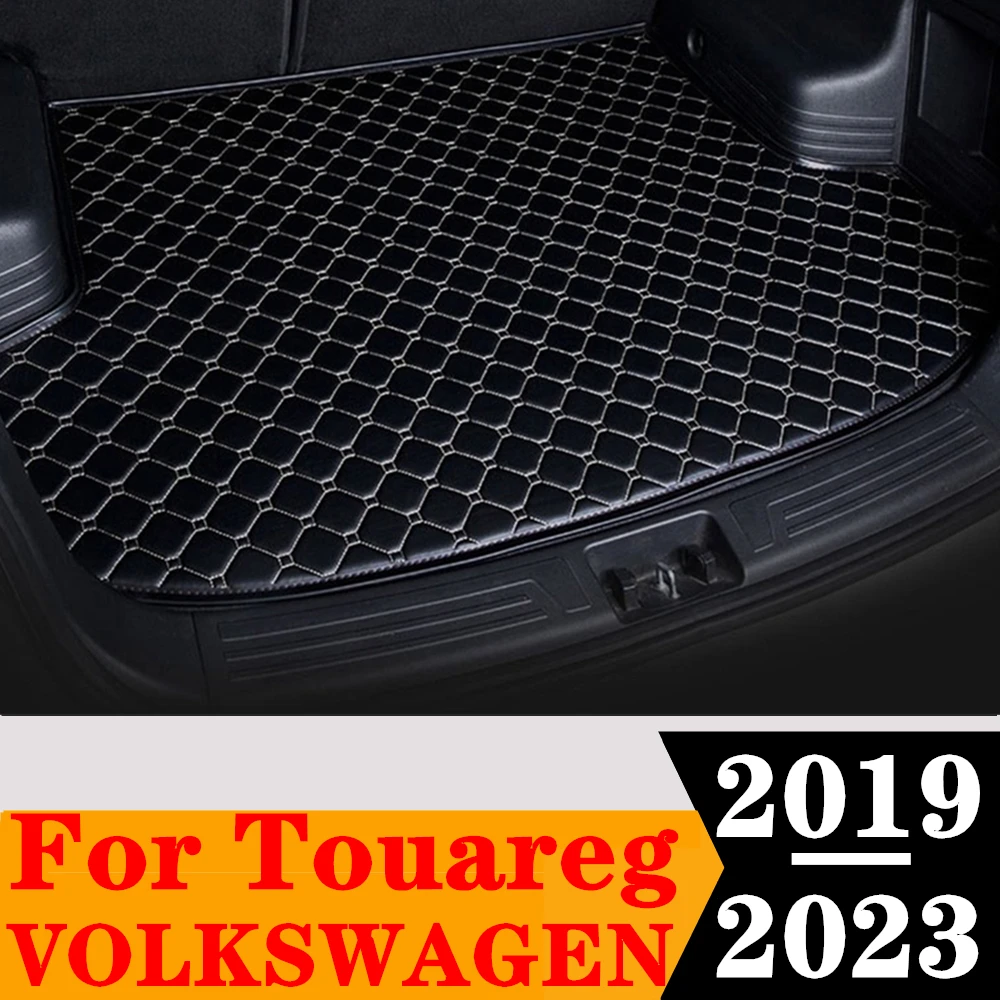 Коврик в багажник автомобиля для Volkswagen VW Touareg 2023 2022 2021 2020 2019 задний хвостовой