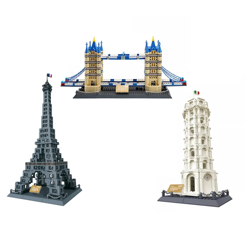 

Конструктор «Эйфелева башня», совместимый с архитектурой города, Пиза