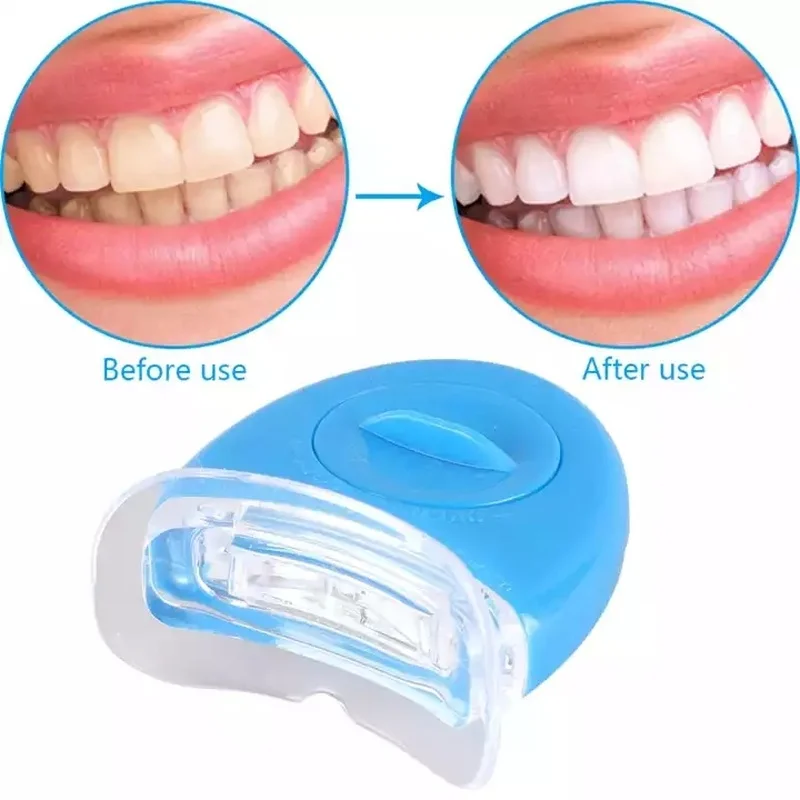 Отбеливатель зубов светодиодный светильник для отбеливания синий свет УФ-лампа