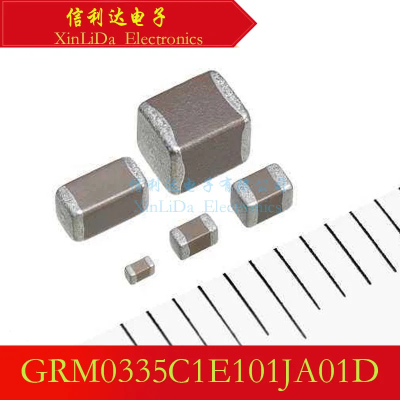 

Grm0335c1e101ja5000 ПФ ± 5% 25 в 0201 емкость новая и оригинальная