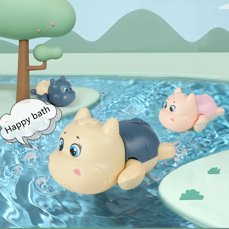

Baby Bathroom Bath Toys Wind Up Swimming Cute Calf Bath Toddler Clockwork Bath Water Toys Bath Toys For Toddlers Shower Toys