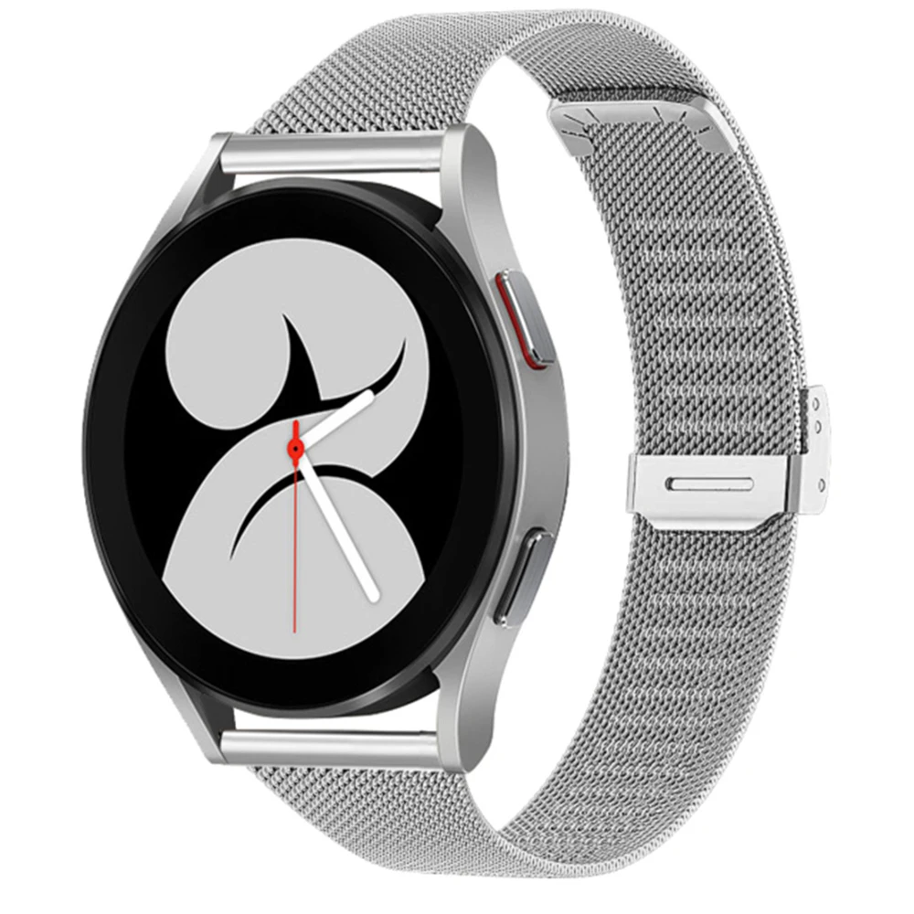 

Metal Strap for Samsung Galaxy 4 Classic 46mm 42mm Band 20mm 22mm Slim Stainless Steel Bracelet Galaxy Watch 3 45mm Wristband