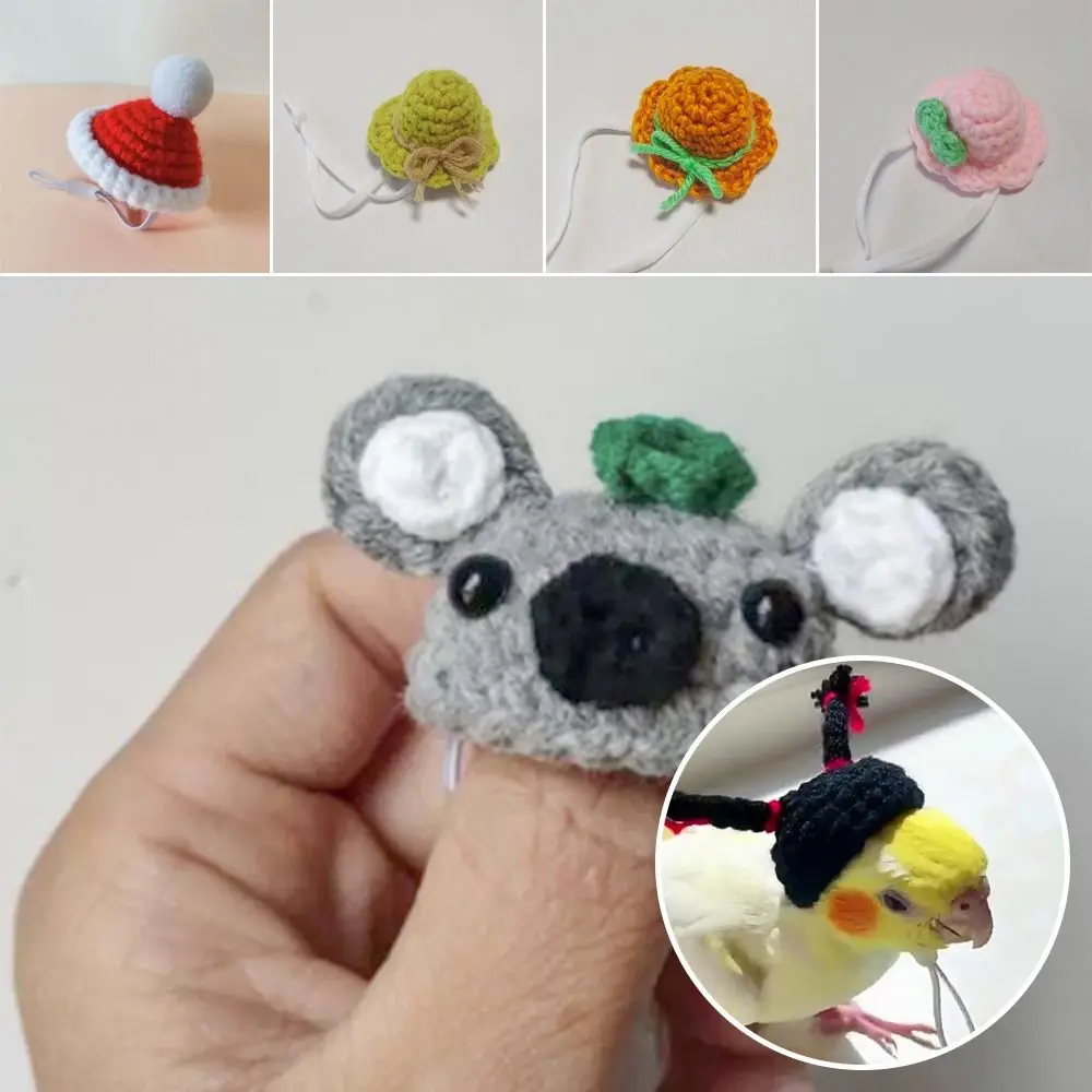 

Милая вязаная шапка ручной работы, украшение для хомяка, аксессуары для Гвинеи, детская игрушка для хомяка, маленькая деталь