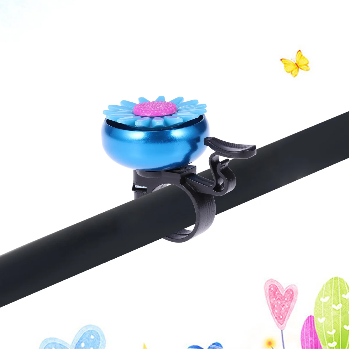 

Bell Bike Kids Horn Cycling Ring Handlebar Road Toddler Mountain Accessories Children Ringer Scooter Girls Sunflower Shaped