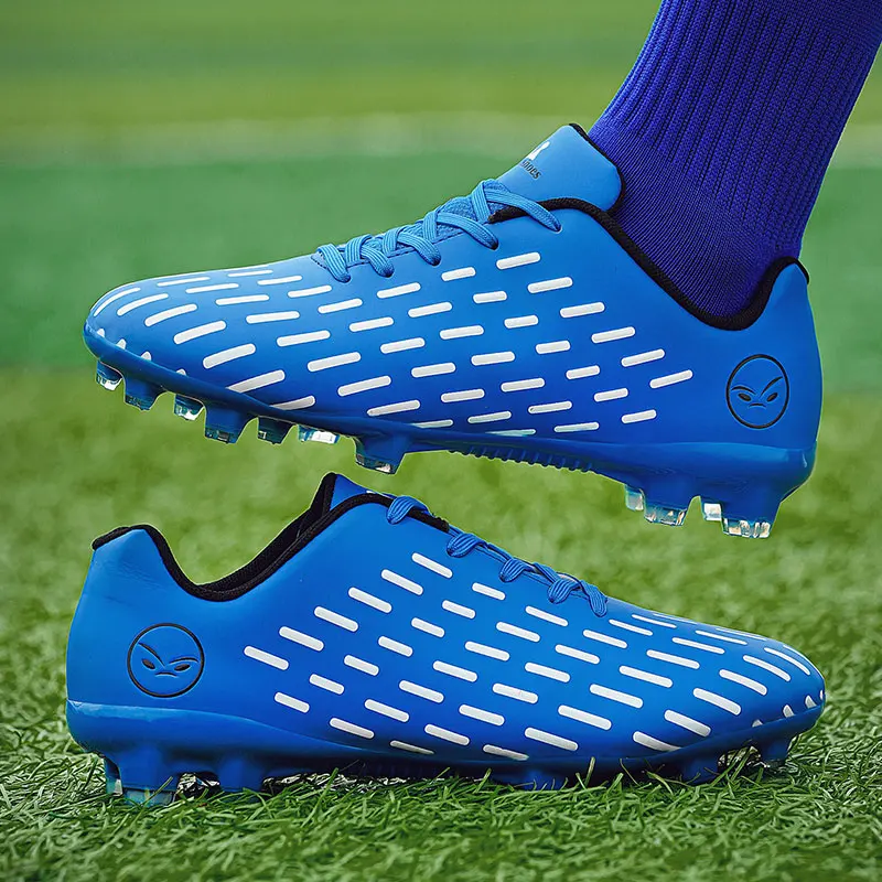 SENAGE Professional Children Football Shoes Men Long Spikes Training Sneakers Outdoor Kids Boys Teenager Futsal Soccer Shoes
