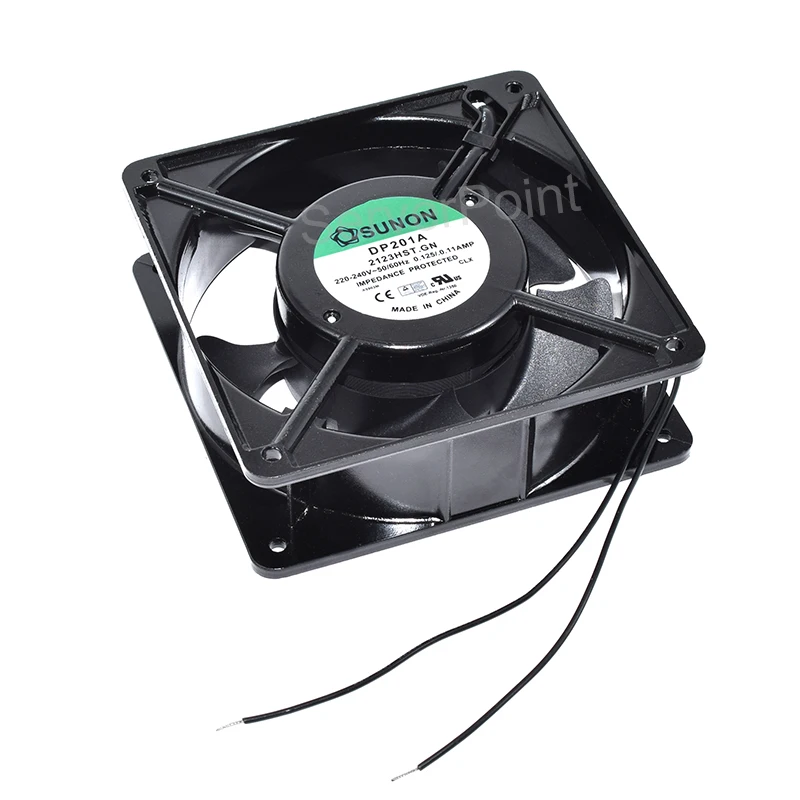 Genuine New  2123HST.GN 220-240V 50/60Hz 0.125/0.11AMP 120*120*38MM Two Wires Cabinet Cooling Fan