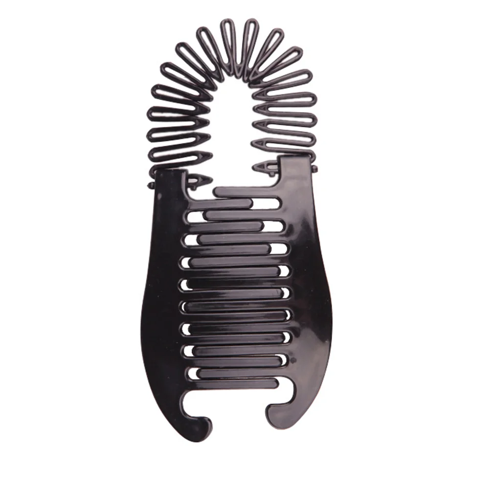 

Hair Banana Clips Clip Interlocking Ponytail Fishtail Comb Grips Holder Women Clincher Claw Combs Accessories Vintage Hairpins