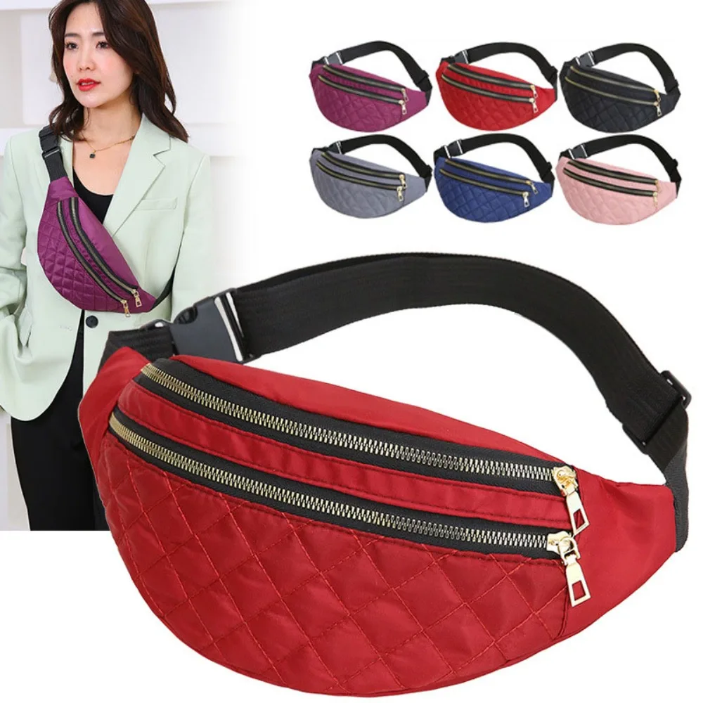 

Waterproof Checkered Waist Bag Oxford Handbag Fanny Bag Men Women|Unisex Version|Motion|Travel|Holiday Travel|Outdoors