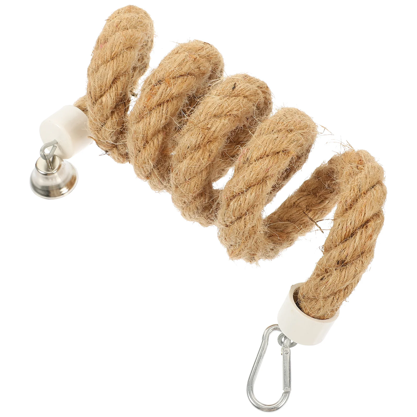 

Birds Hanging Rope Toy Large Cage Lovebird Chew Toys Metal Fittings Accessories