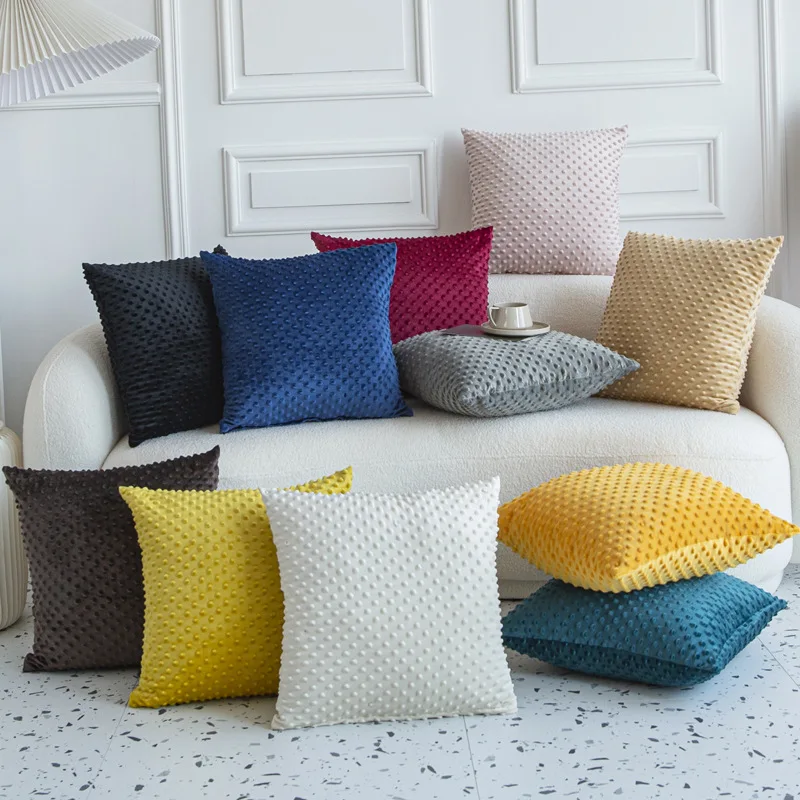 

Наволочка в американском стиле для дома и офиса, простой однотонный чехол для спинки дивана, автомобиля с защитой талии, модная декоративна...