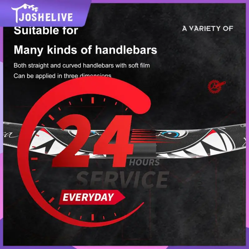 

Противоскользящая наклейка для защиты велосипеда, новая Модифицированная наклейка, наклейка против царапин, наклейка для модификации руля