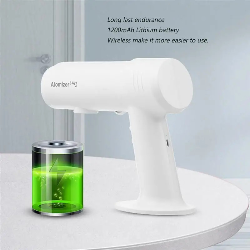

Cleaning Atomizer 500ml 10W Electric Automatic Fogger Handheld Spray Machine Hair Sprayer
