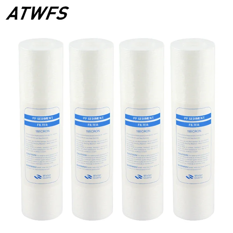 

ATWFS картридж для фильтра воды 10 дюймов PP хлопковый 4 шт.