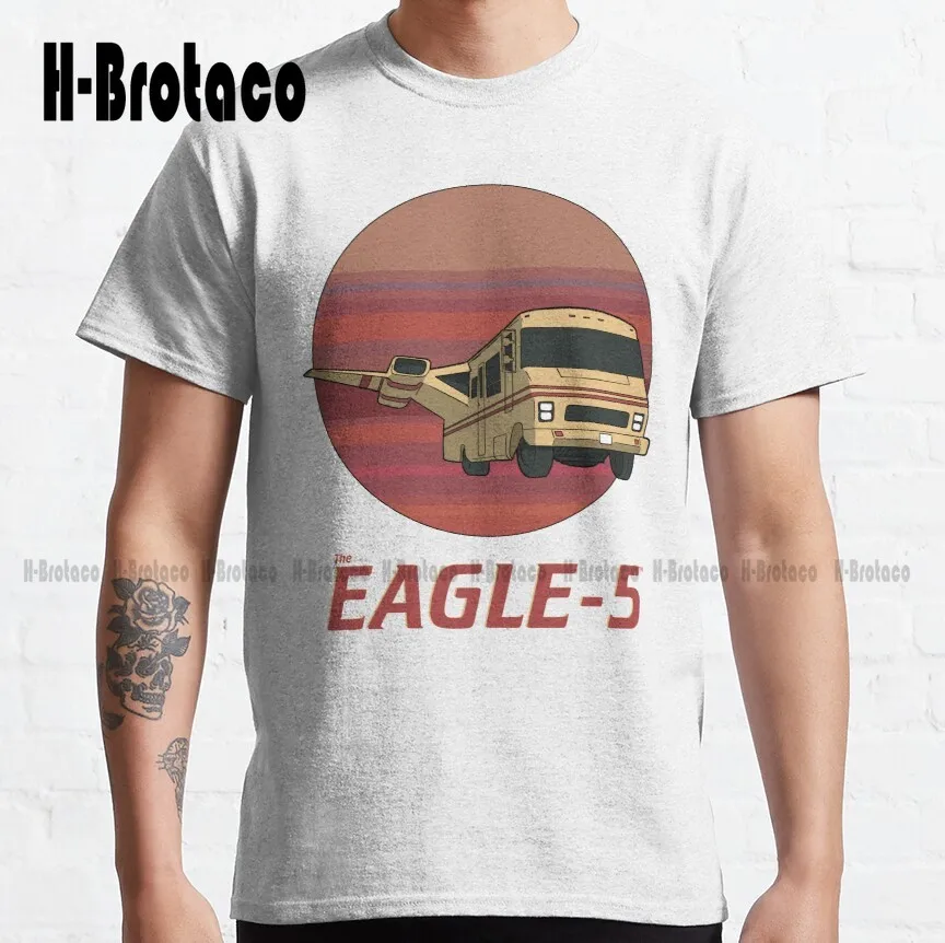 

Классическая футболка Spaceballs Eagle 5, Оригинальная футболка для подростков, унисекс, цифровая печать, футболки под заказ Gift Xs-5Xl, унисекс, новинк...