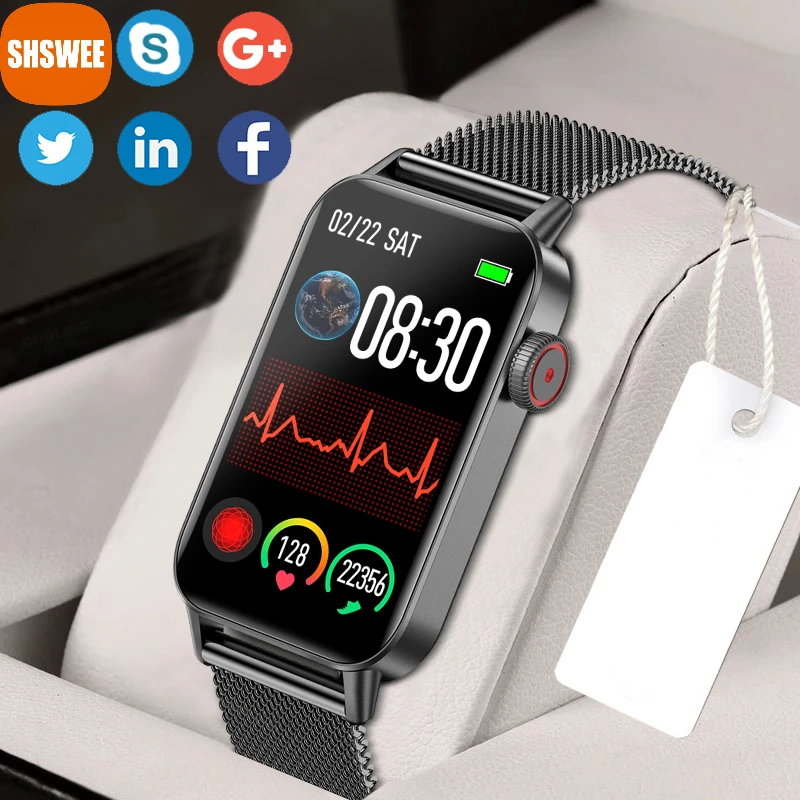 

For Samsung Apple Xiaomi Huawei Smart Watch Women Watches Heart Rate Monitor Bluetooth Ladies Smartwatch Woman for IOS Android