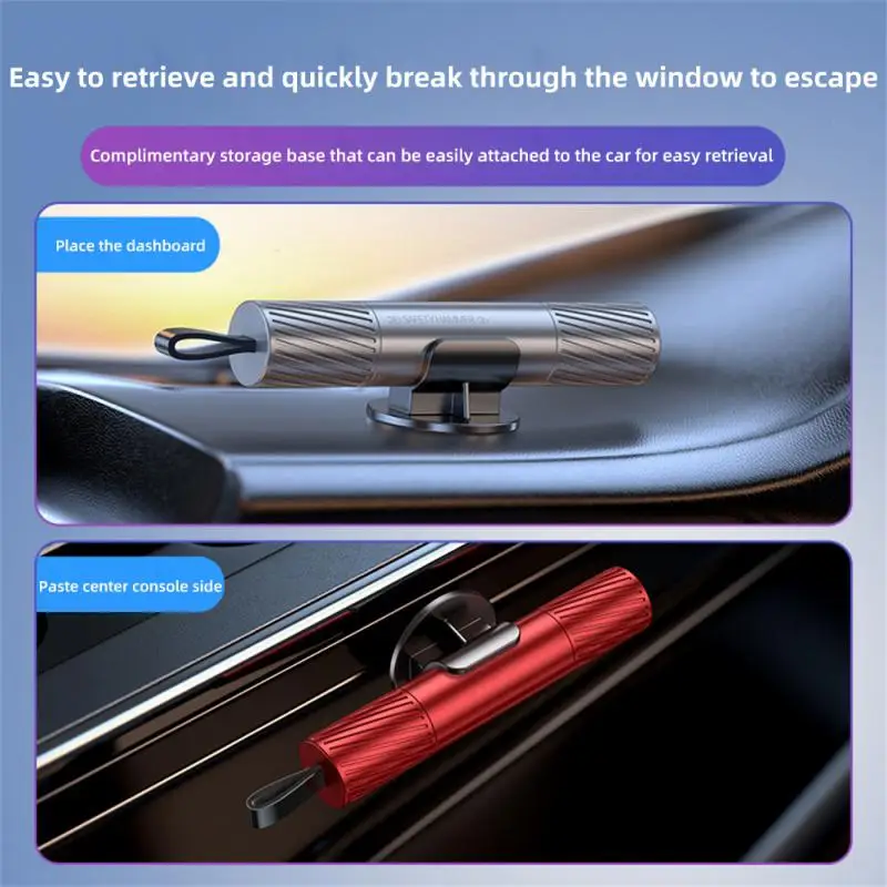 Один секо оконный выключатель резак для ремней безопасности автомобильные