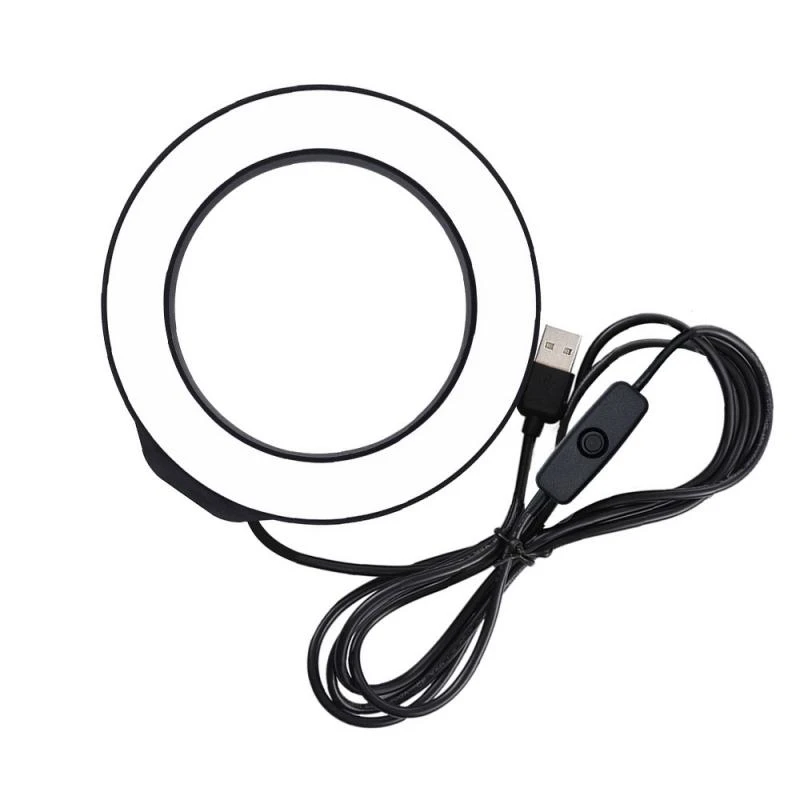 

Светодиодное кольцо с USB-портом, 4,7 дюйма, 12 см