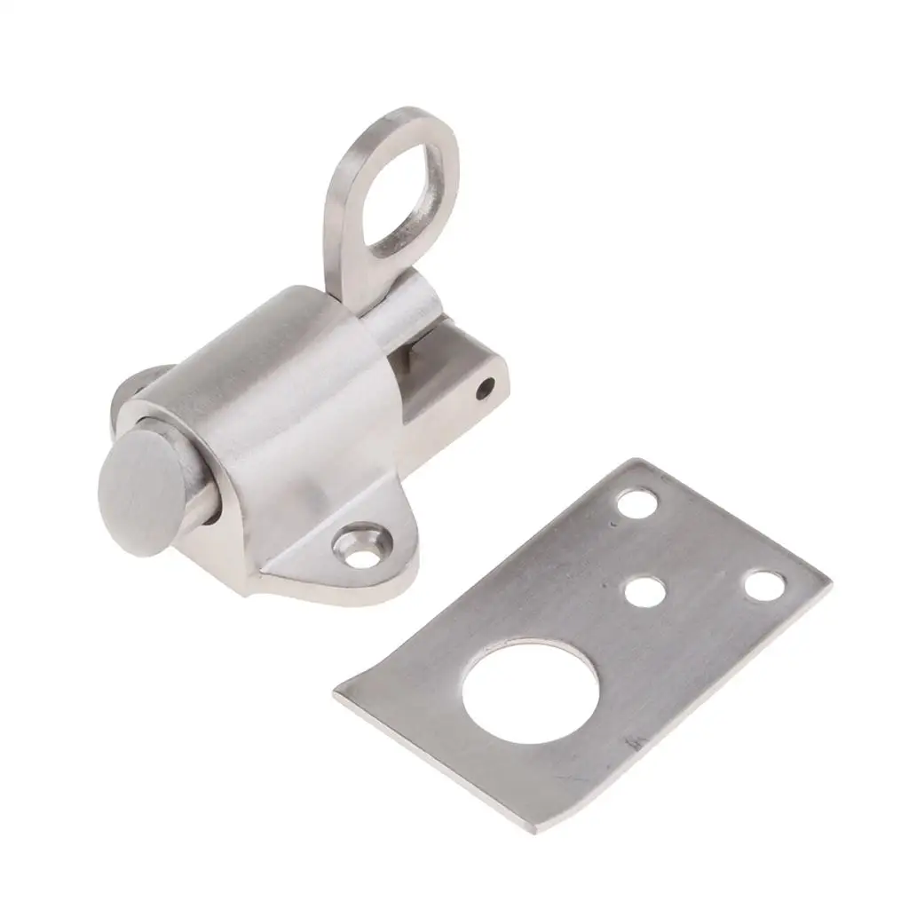 

47x47mm Stainless Steel Boots Long Furniture Door Lock Latch Hasp for Doors,